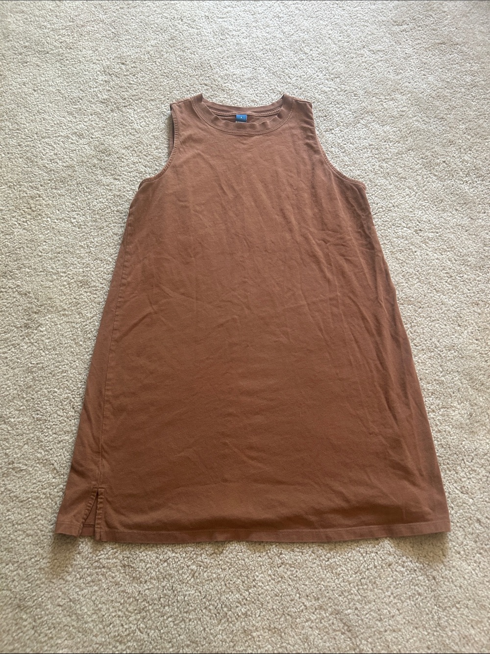 Old Navy Brown Sleeveless Mini Dress